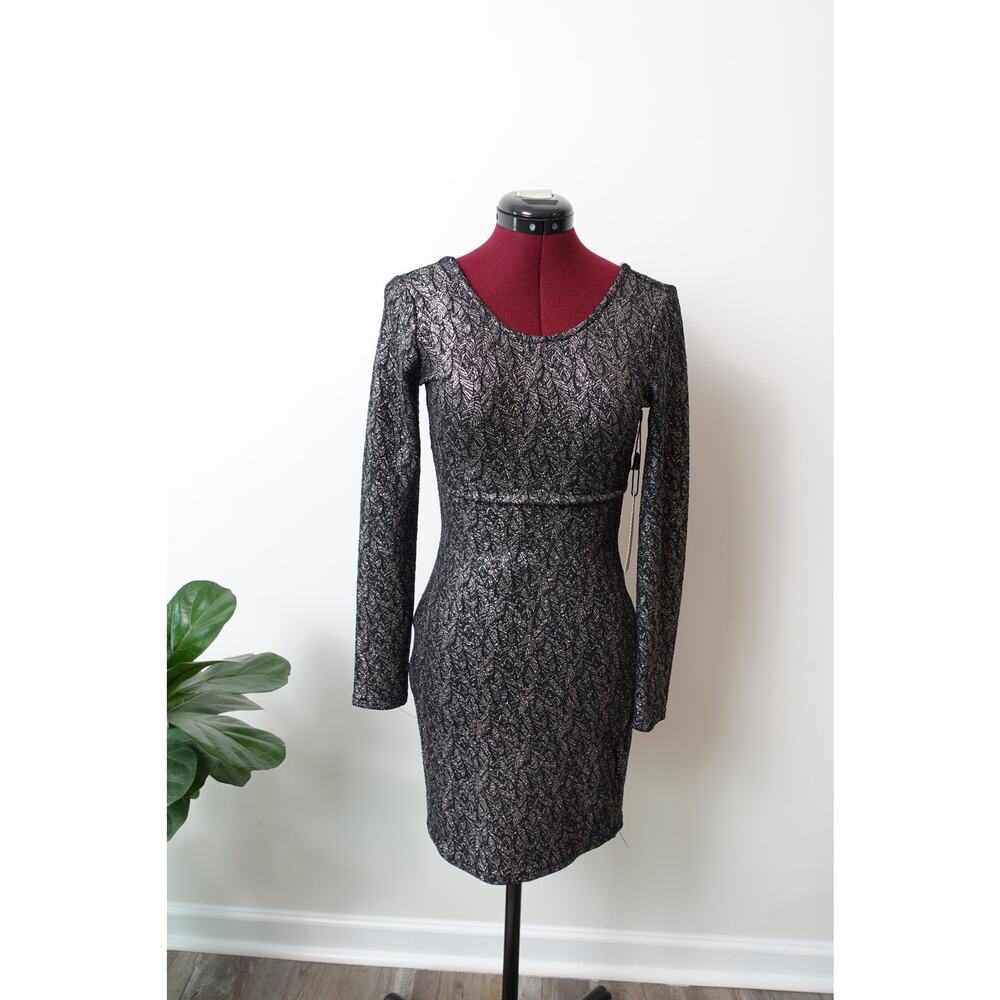Haute Monde NWT Evening Dress Long Sleeve